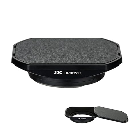 JJC Gegenlichtblende ersetzen Fujifilm lh-xf35–2 Für Fujifilm Fujinon XF35 mm F2 R WR Objektiv & xf23 mm F2 R WR Objektiv Sch