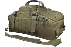 HYKING 3 In 1 Tactical 85L Military Backpack Travel Duffle Bag for Weekender Gym Workout Deployment