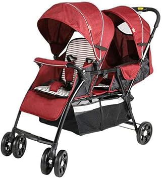 poussette double parapluie