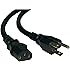 Tripp Lite Heavy-Duty Computer Power Cord 14AWG 15A (NEMA 5-15P to IEC-320-C13) 6-ft.(P007-006)