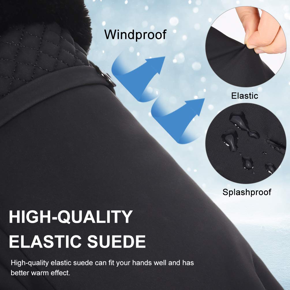 Women Winter Gloves Warm Touch Screen Gloves Driving Gloves for Ladies