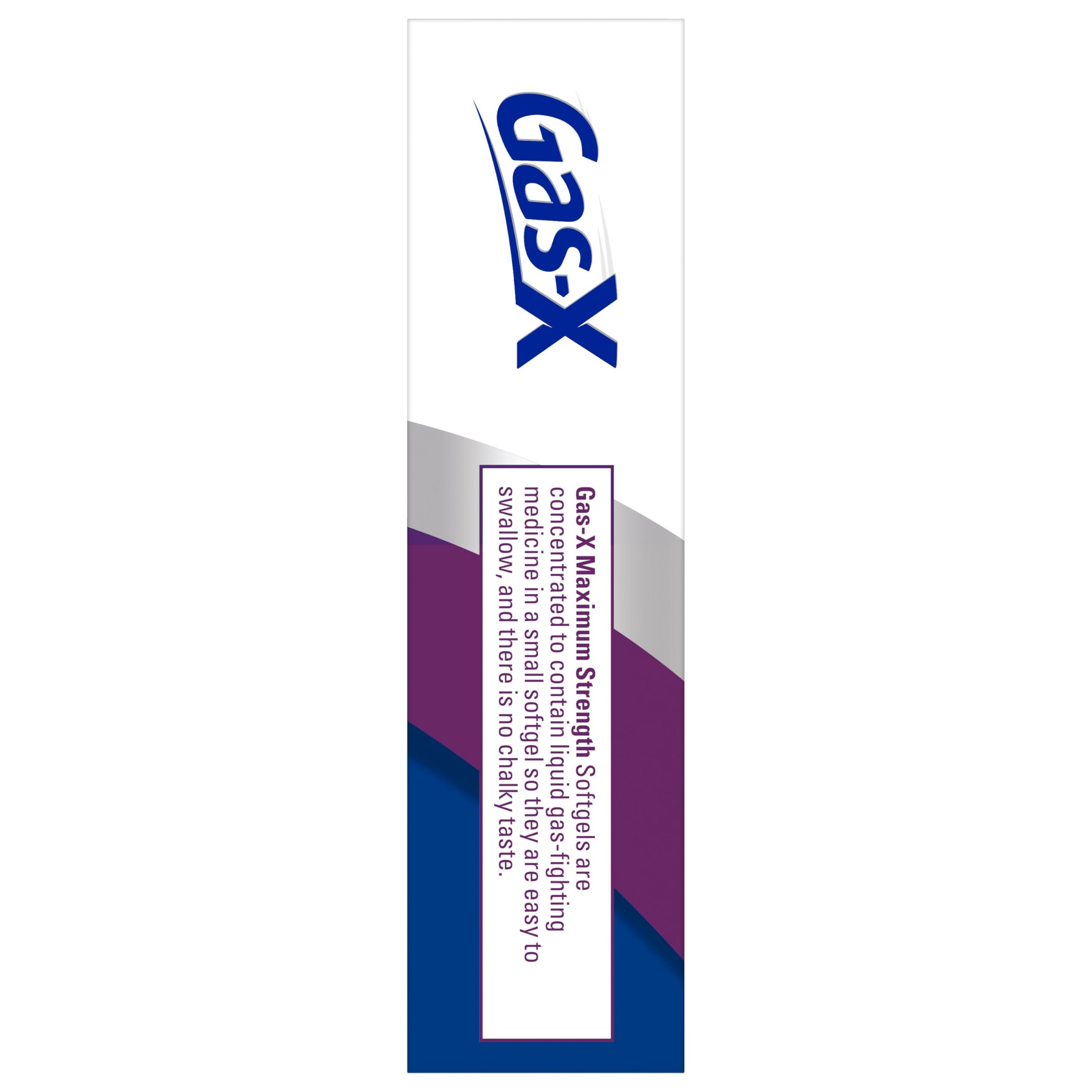 Gas-X Maximum Strength Gas Relief Softgels with Simethicone 250 mg - 30 Count