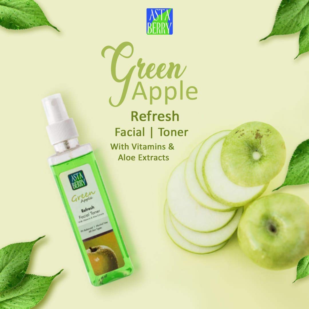 astaberry green apple toner