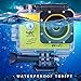 Sports Camera Video 4K WIFI Action Cam Underwater DV Camcorder HD 1080P 16MP 170 degree Wide-Angle Yellow