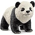 Schleich Wild Life - 2" Giant Panda Cub Toy Figurine. Realistic Hand-Painted Hard Animal Toys for Boys and Girls. Durable Educational Bear Figure for Imaginative Play. Kids and Toddlers Ages 3+ 14886