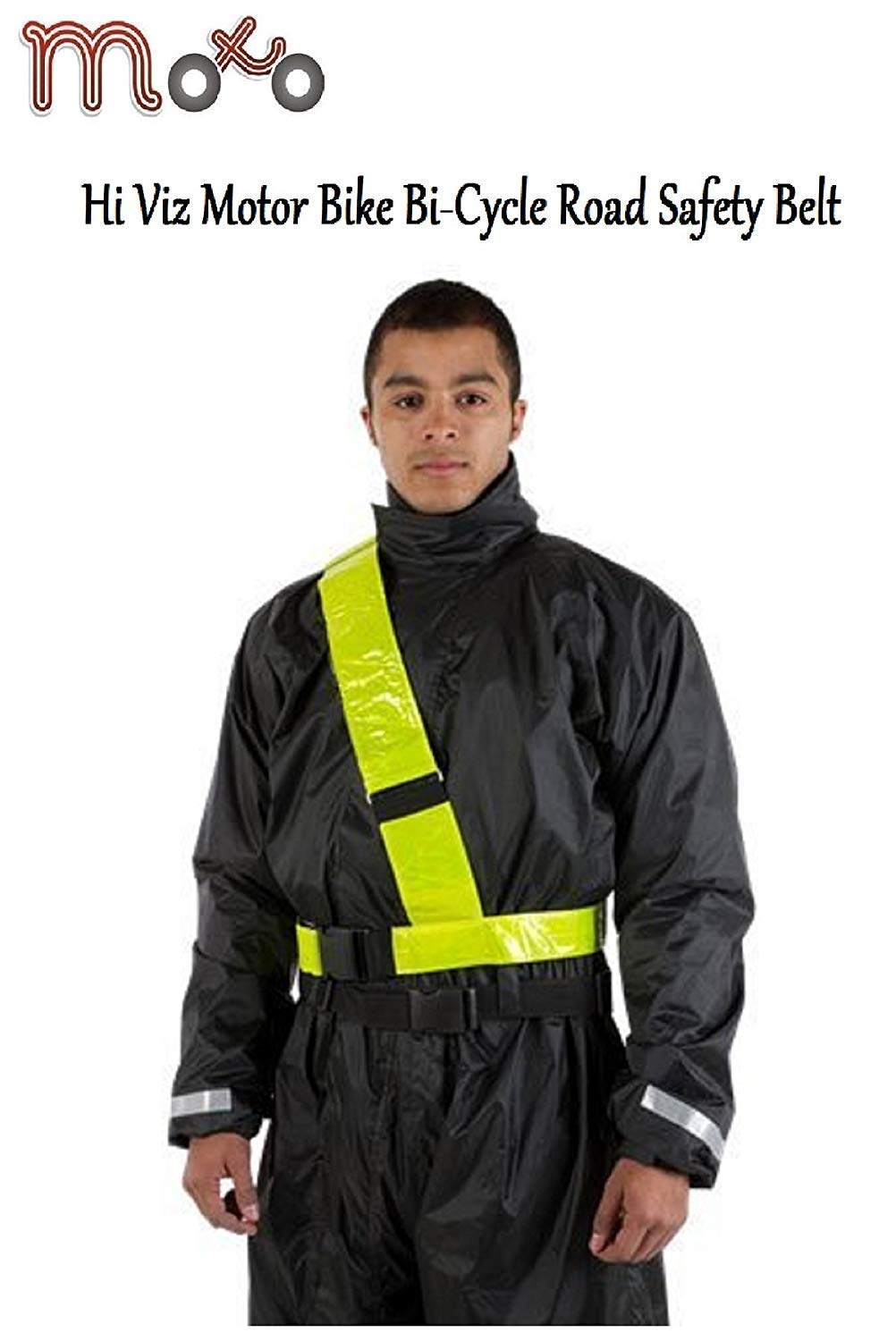 Hi Viz Safety Reflective Belt For Motorbike Motorcycle And Scooter