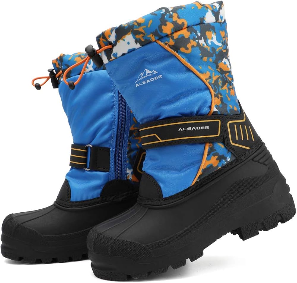  | ALEADER Boys Girls Insulated Waterproof Cold-Weather Snow Boots | Boots
