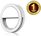 Bainsh Soft White Color Selfie Ring Light with 3 Modes and 36 LED for Mobile Phone Photos, Tablet, iPhone, iPad, Android, Smart Phones, Laptop, Camera Photography, Video Photo Shoot Flash.