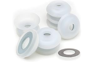 The Beadsmith Bob-EEZ Cord Management – No-Tangle Thread Bobbins with 24 Gram Weights – 1-7/8”, Bag of 8 Pieces – Storage Org