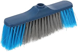 GARVALON Replacement Soft Bristle Indoor Broom Head Compatible Household Cleaning and Kitchen Use