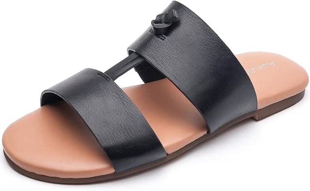 wide width flat sandals