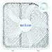 Hurricane Box Fan - 20 Inch | Classic Series | Floor Fan with 3 Energy Efficient Speed Settings, Compact Design, Lightweight - ETL Listed, White