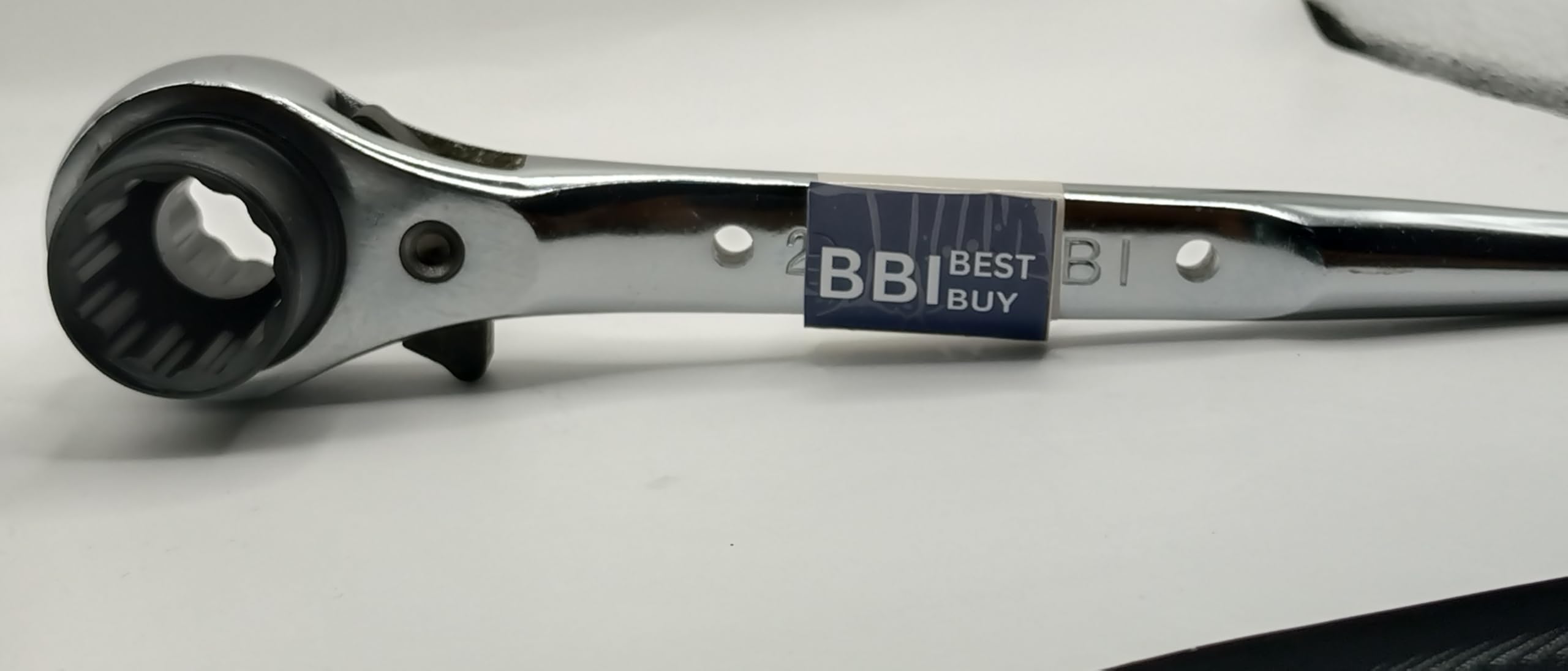 BBI LTD Scaffold Ratchet Podger Spanner 19&21 Steel Quality 10'' Short End 2 Ways