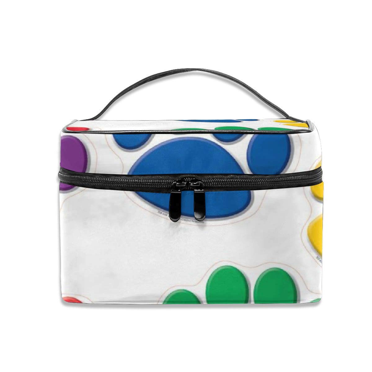 Best Makeup Train Case Fortech Portable Travel Makeup Cosmetic Bag