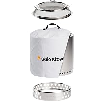 Solo Stove Ranger Backyard Bundle Camping Stove Fire Pit Stainless