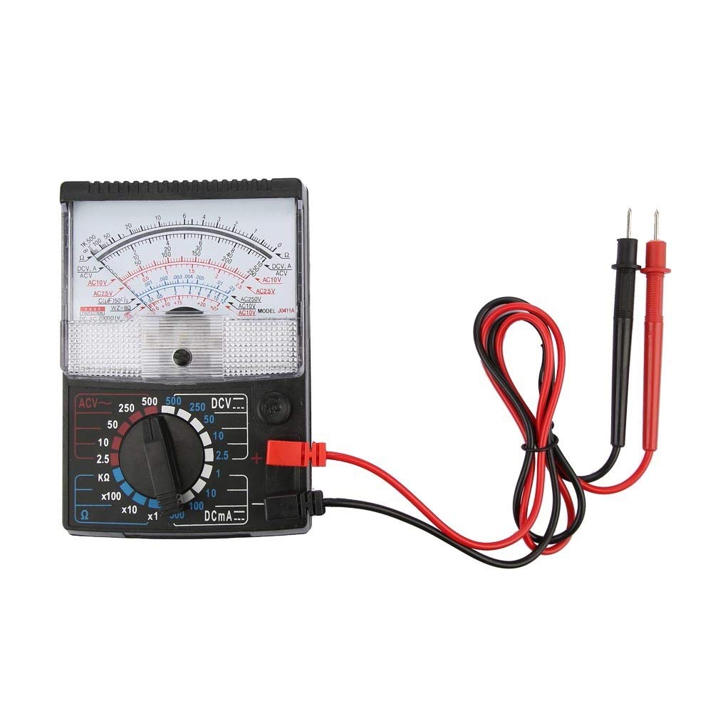 Nikou Analog Multimeter High Precision, Practical and Sturdy Digital Multimeter Voltimeter Electrical Continuity Tester is Used to Measure Voltage, Current and Resistance