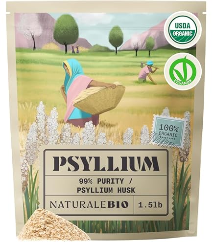 Amazon.com: Frontier Co-op Organic Whole Psyllium Seed 1lb