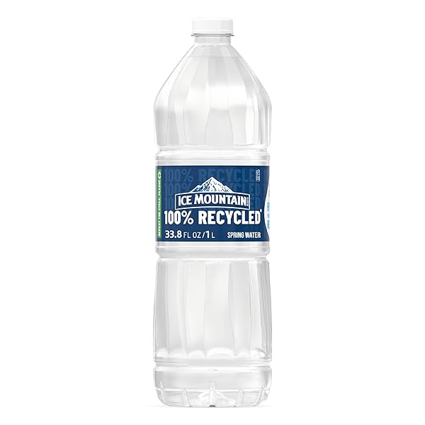 ICE MOUNTAIN SPRING WATER, 33.8 FL OZ BOTTLE – REFRESHING CRISP BOTTLED WATER