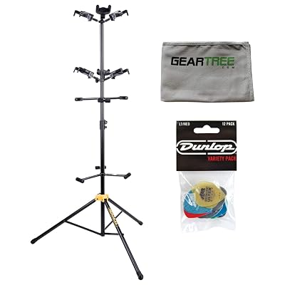 Support Guitare Hercules GS526BPLUS - Porte 6 Instruments Avec Système AutoGrip
