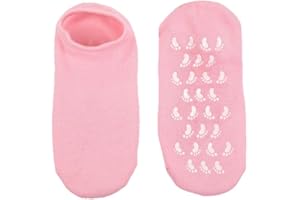 1Pair Moisturizing Socks, Gel Socks for Dry Cracked Feet, Gel Spa Socks for Repairing and Softening Dry Cracked Feet Skins (P