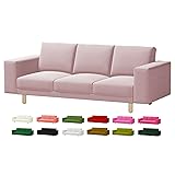 Velvet NORSBORG 3 Seat Sofa Replacement Cover Hand