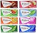 All AMERICAN GUM ASSORTMENT - TRIDENT GUM - 3 Each / 24 Packs- EZ-SHIP PACK