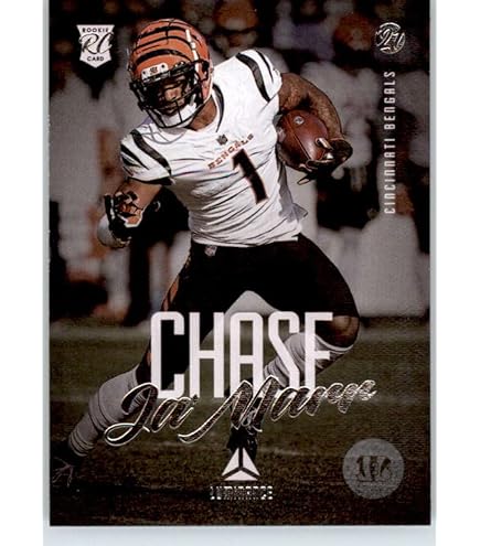 Joe Burrow-Ja' Marr Chase 2020-21 Foglia Graduate Gem-Mt - Foto 6