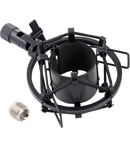 Spider Mount Adapter TH106 Universal Microphone Shock Mount - Black ...
