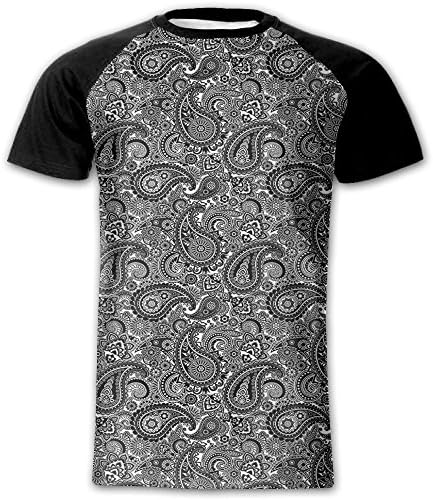 Newfood Ss Parisian Architecture Monument Vacation Tourist Destination Vintage Style Men's Short Sleeve Raglan T XL