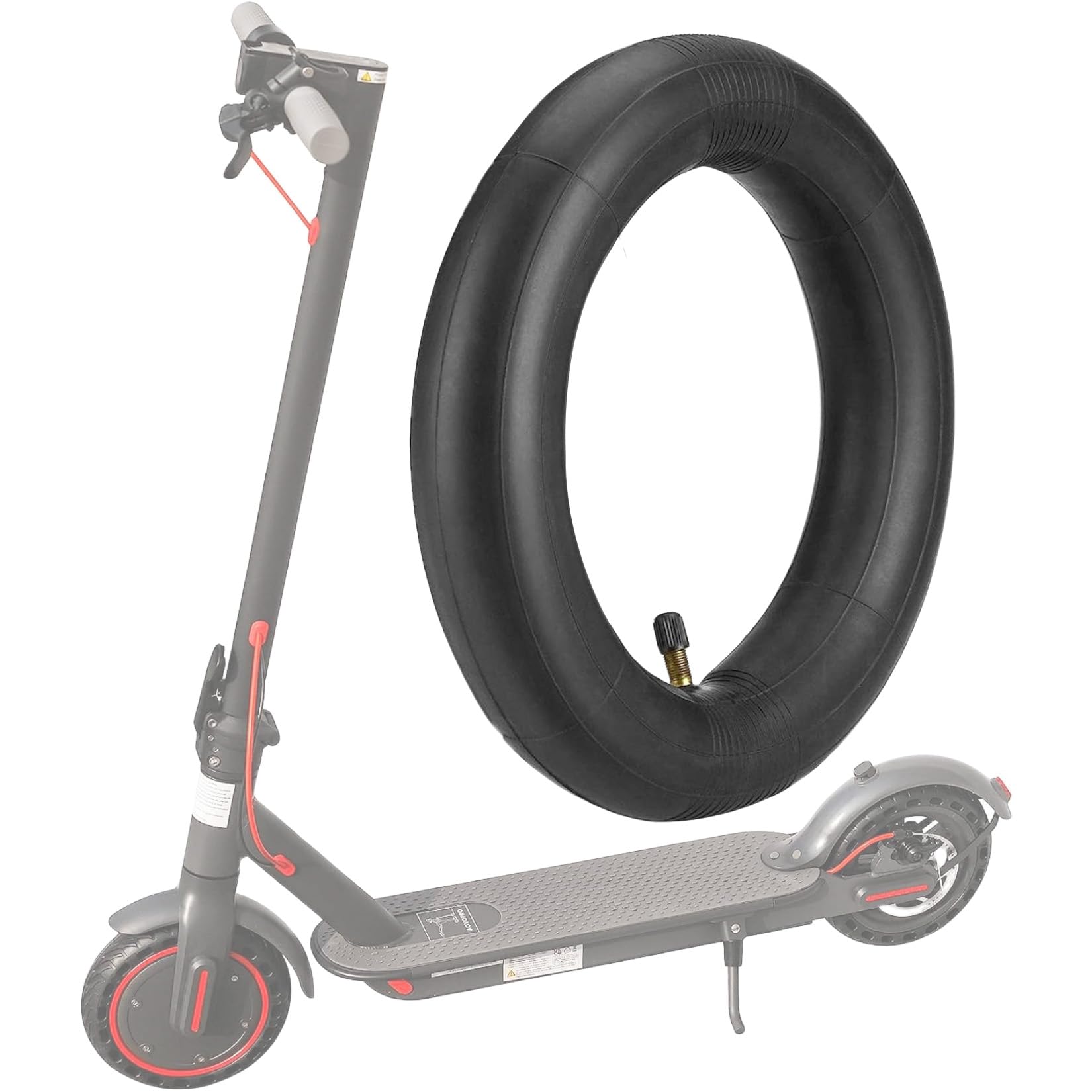 GLDYTIMES Scooter Wheel 8 1/2 Inch Thicken Inner Tube Inflated Spare Tire Replace Tires for Xiaomi M365 Electric Scooter