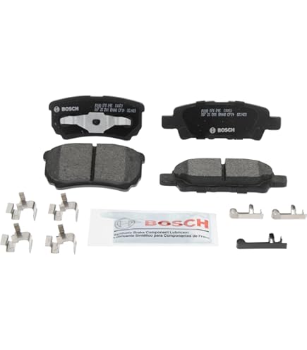 A-Premium Rear Ceramic Brake Pads Set | Fits Chrysler 200, Dodge Avenger, Jeep Compass/Patriot, Mitsubishi Lancer