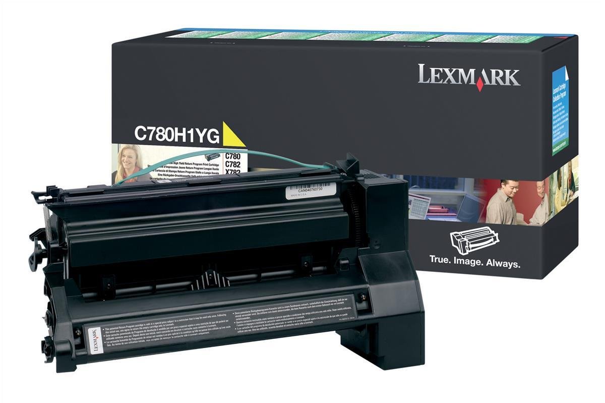Lexmark Toner for C780,C782 10000 Sheets - Yellow