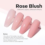 Modelones Builder Nail Gel Pink 15ML Hard Gel Nail Extension Base view 5
