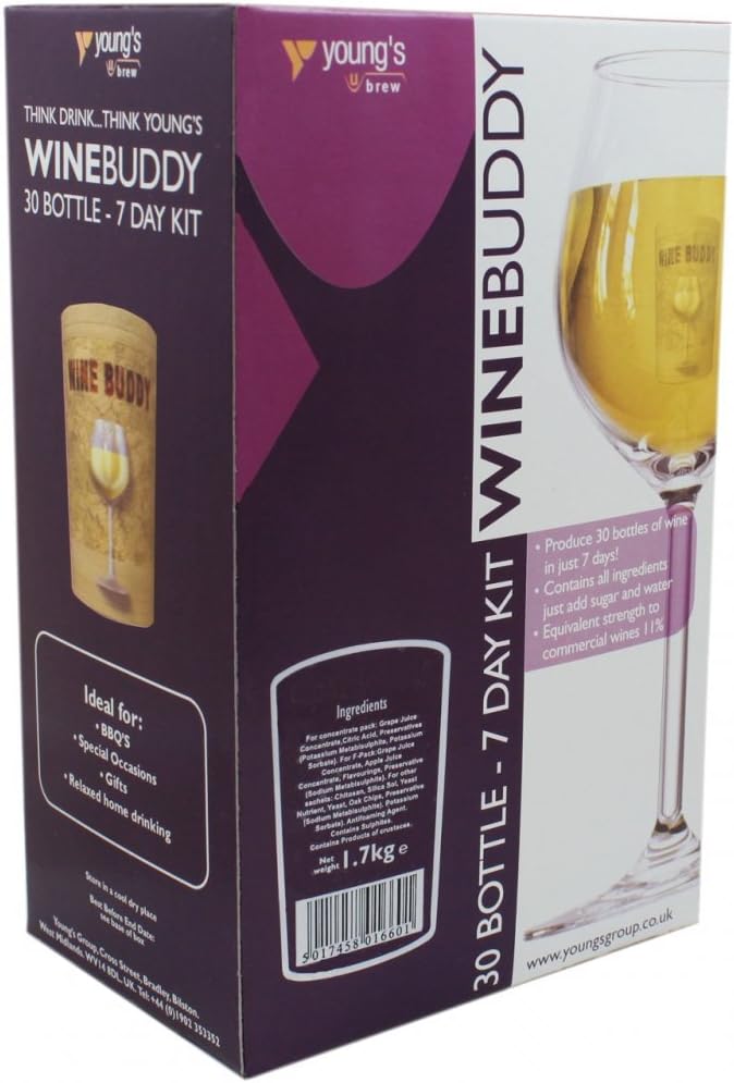 Wine Buddy White Zinfandel Wine Kit 30 Bottle Refill - Image 3