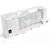 W11546935 Compatible Ice Maker Assembly for Whirlpool Kenmore Amana Maytag | Works with W11359448 W11546935 W11633658, Fridge Ice Maker Replacement