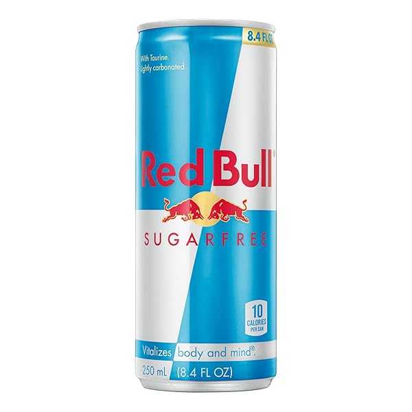 RED BULL SUGARFREE ENERGY DRINK, 8.4 OZ
