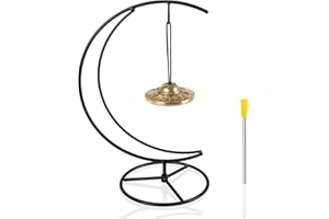 ZenBless 2.56" OM Mani Tingsha Table Chime Bells, Tingsha Chime with Striker,Tibetan Tingsha Cymbals for Spiritual Healing Mindfulness Meditation Yoga Buddhist, Relaxation Musical Instruments