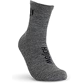 HOLLOW Alpaca Ankle Socks for Men and Women, Moisture Wicking Alpaca Socks for Hiking, Running, Temperature Regulating