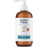 Happy Cappy Medicated Shampoo and Body Wash- Baby Dandruff Shampoo, Helps Cradle Cap and Seborrheic Dermatitis, Reduces Flake