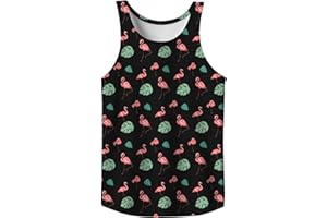 WANGSTAR Mens Tank Tops Summer Sleeveless Shirts Beach Graphic Tank Tops Men 4th of July Tank Top Cut Off Patriotic Shirts