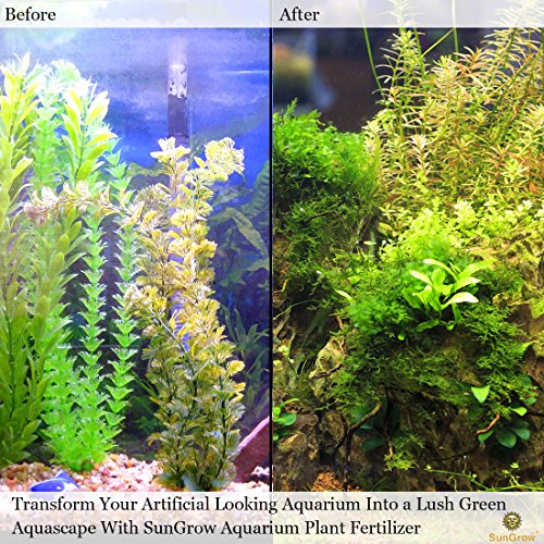 Aquatic Bloom - Liquid Plant Fertilizer for Aquariums - 16oz Organic Ready-to-use Formula - Healthy & Happy Aquatic Freshwater Plants - Over 70 Essential Vitamins, Minerals, Macro & Micronutrients