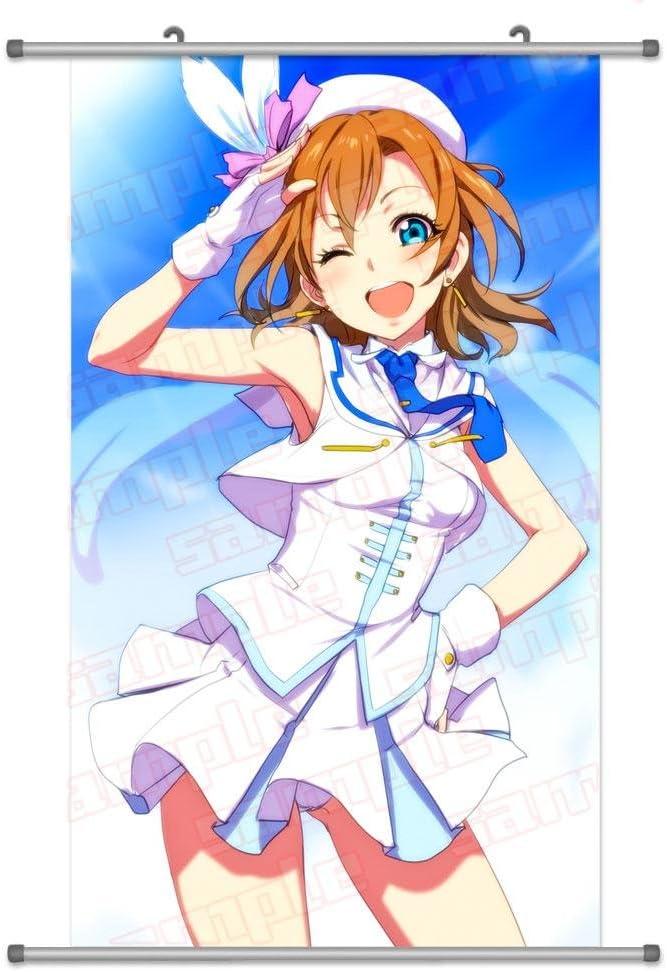 Amazon Com A Wide Variety Of Love Live School Idol Project Anime Characters Wall Scroll Hanging Decor Kousaka Honoka 2 Posters Prints