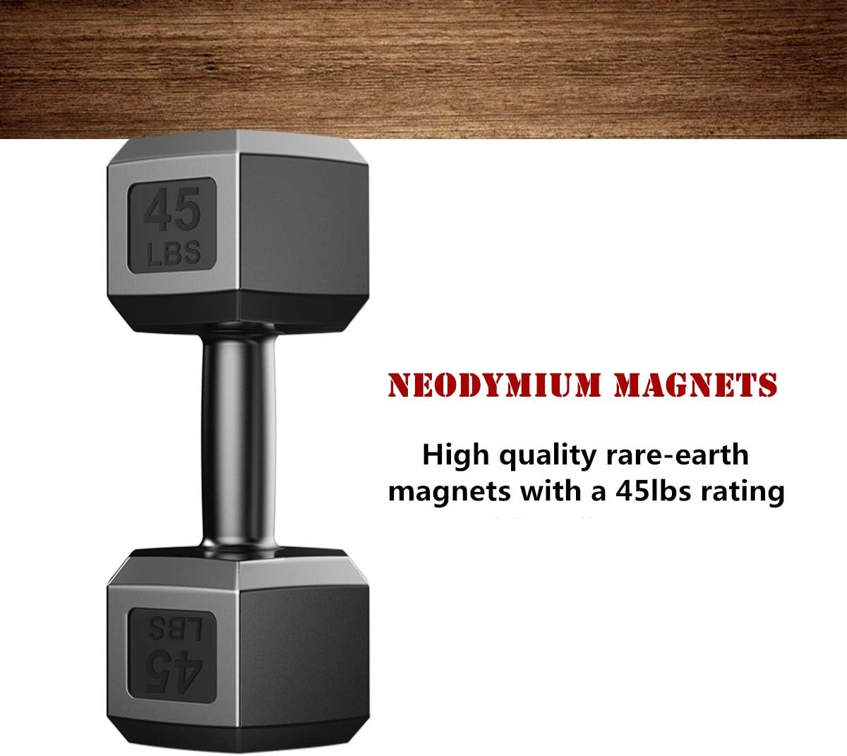 LIRISY 2PCS Gun Magnet, 45lb Magnet Under Desk Magnet for Handgun Pistol Revolver Magazine in Vehicle, Wall, Vault, Bedside : Sports & Outdoors