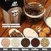 Electric Coffee Grinder Blade Mill - Small & Compact Simple Touch Automatic Grinding Tool for Whole Beans, Herbs, Pepper, Salt & Nuts - Safe, No-Mess Counter Top Appliance - Great Coffee Gift Idea