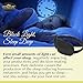 Living Pure - Luxury Sleep Mask | Light Blocking Eye Mask for Sleeping Deeper | Features Memory Foam, Contoured Design & Adjustable Strap | Insomnia Aid