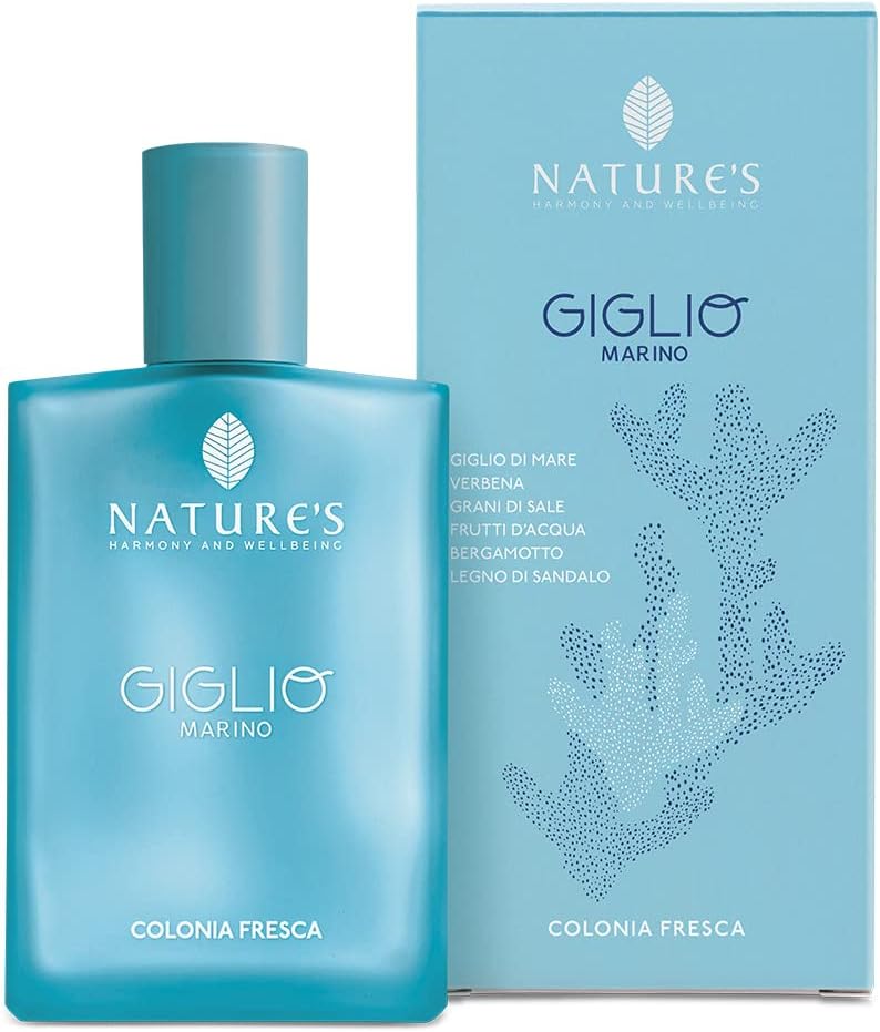Nature's Giglio Marino Colonia Fresca 100 ml Fresh Cologne Personal Perfume