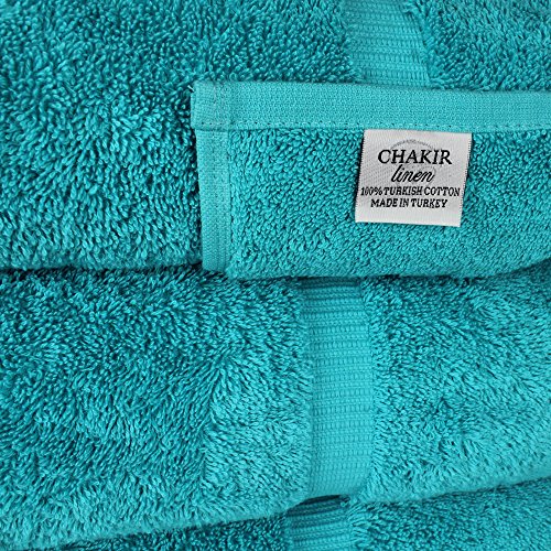 Chakir Turkish Linens 100 Cotton Premium Turkish Towels for Bathroom
