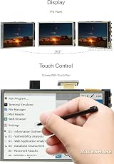 Waveshare 3.5" Resistive Touch Screen LCD for Raspberry Pi HDMI Interface view 5