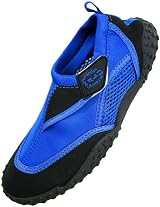 GEEZY Aqua Beach Surf Wet Water Shoes Unisex Neoprene Boots Black Blue Adult 10 view 8