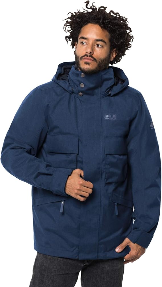 Jack wolfskin 狼爪 Takamatsu 户外防水防风透气 男式三合一冲锋衣 S码1.9折$73.31 海淘转运到手约￥603